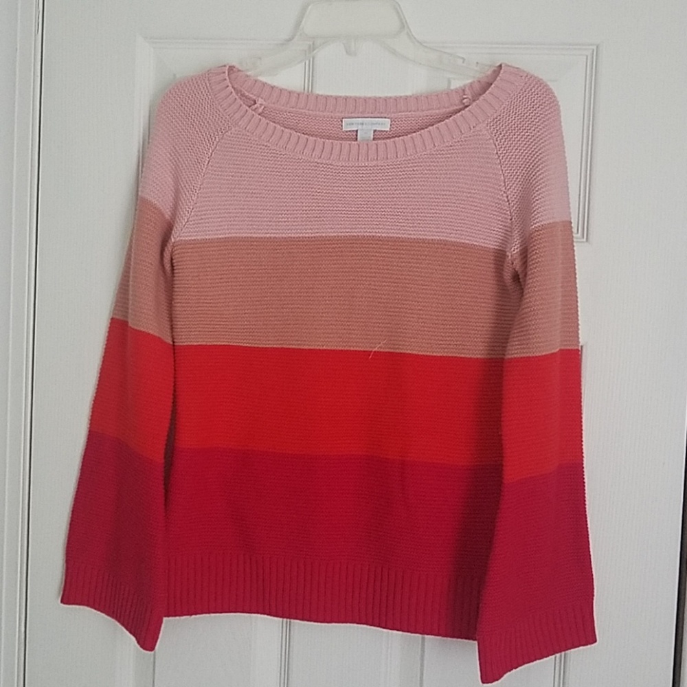 New York & Company Stripped Knit sweater size xs